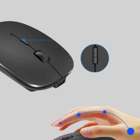 Ayarlanabilir Dpı Özellikli Mouse – Sessiz, Es Ve Uyumlu