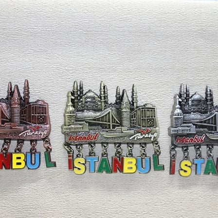 Sarkaçlı İstanbul Temalı Magnet Alk4305
