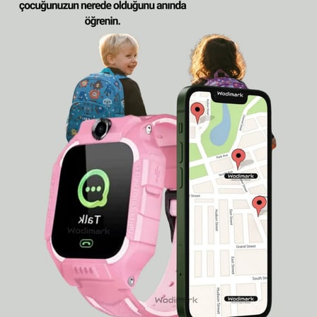 S10 Akıllı Çocuk Saati Anlık Konum Ve Sesli Mesaj Destekli