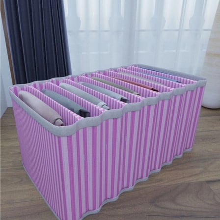 8 Bölmeli Dolap Ve Çekmece Içi Düzenleyici Akordiyon Organizer L-00517 (6 Adet)