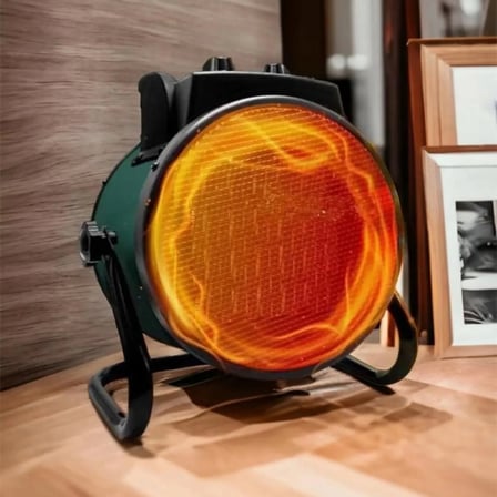 Ultra Güçlü 3000 Watt Taşınabilir Elektrikli Portatif Isıtıcı Soba Sıcak Hava Üfleyen Fan Radyatör