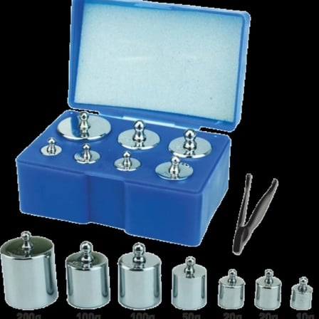 Diamond Terazi 8 Parça Ağırlık Paslanmaz Krom Gram Seti (300gr-200gr-100gr-50gr-20gr-10gr)