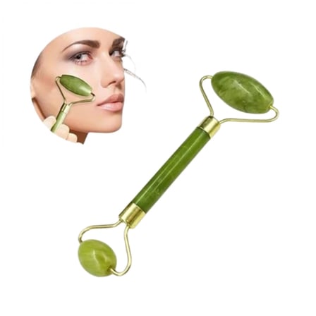 Yeşim Taşı Yüz Bakım Seti Çift Başlıklı Roller Ve Gua Sha