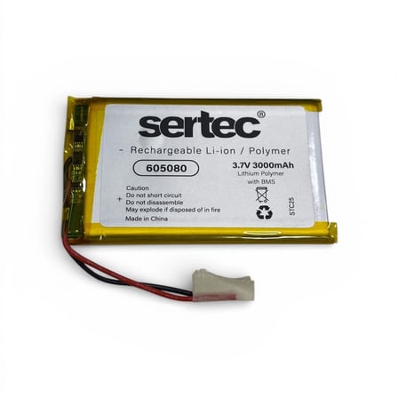 Sertec 605080 3.7v 3000 Mah Li-polymer Pil (devreli/1.5a)