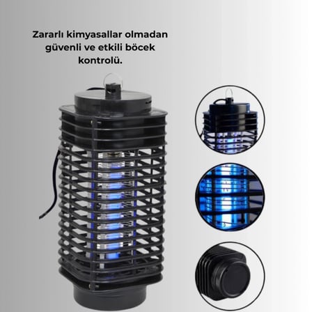 Uzun Ömürlü Elektrikli Sivrisinek Katili – Sessiz Çalışma, Güçlü Performans