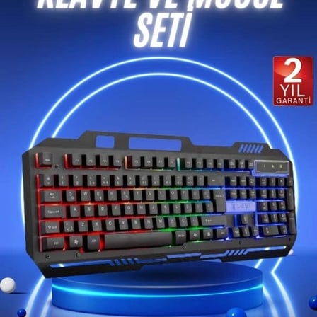 Klavyesi Led Aydınlatmalı Mekanik Hisli