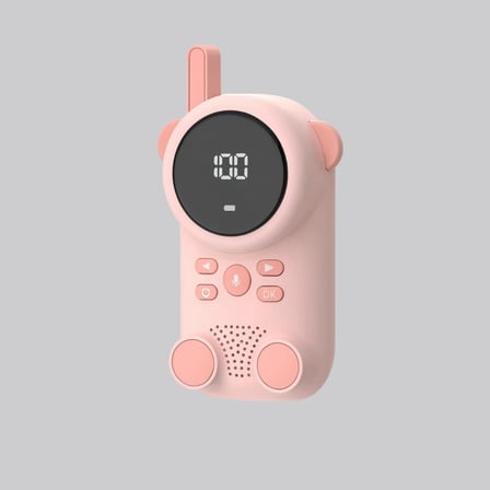 Şarjlı Bebek Telsizi Uzun Mesafe 22 Kanal Lcd Ekran Vox Modu 400 Mah