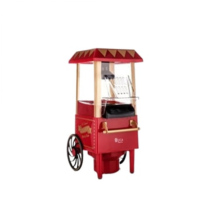 Yağsız Mısır Patlatma Makinesi Sıcak Hava Popcorn Makinesi Nostaljik Tasarım