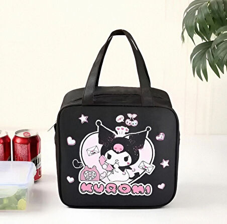 Sanrio Kuromi My Melody Cinnamoroll Termal Beslenme Çantası