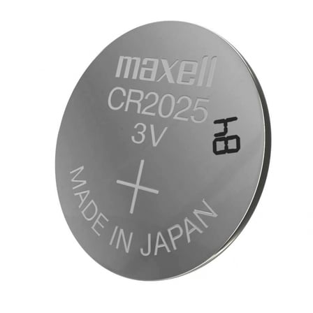 Maxell Cr2025 3v Lityum Bios Baskül Terazi Pili 5’li Kartela 5 Adet
