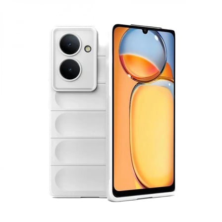 Xiaomi Uyumlu Redmi 13c Kılıf Optimum Silikon - Krem