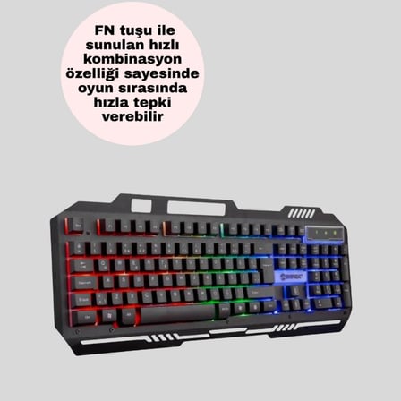 Pg8018 Led Aydınlatmalı Mekanik Klavye Mouse – Oyunlarda Üstün Performans