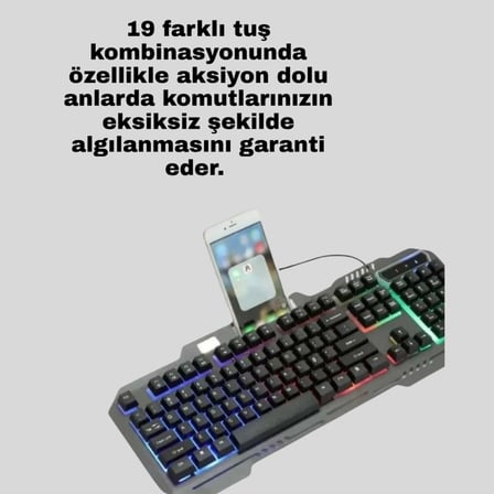 Pg8018 Led Aydınlatmalı Mekanik Klavye Mouse – Oyunlarda Üstün Performans