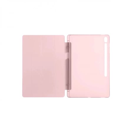 Apple İpad Pro 11 (2024) Kılıf Kalemlikli Hugo Tablet Kılıfı - Rose Gold
