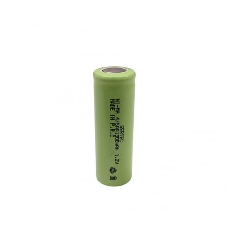 Sertec - 1.2v 1300 Mah - 4/5aa- Ni-mh Şarjlı Pil - (başsız / Flat Head)