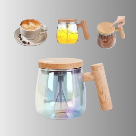 Manyetik Karıştırıcı Kupa – 400 Ml, C Tipi Şarjlı, Akıllı Tasarım Yeni Nesil