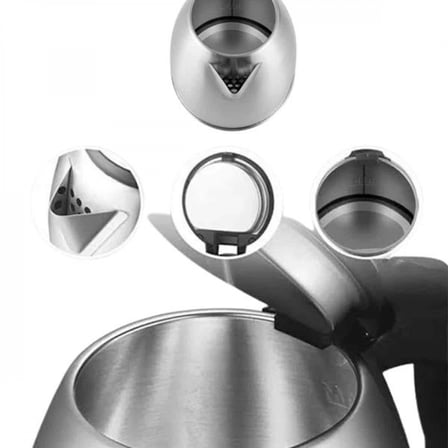 Çelik Su Isıtıcı Kettle Dayanıklı Paslanmaz Çelik Uzun Ömürlü