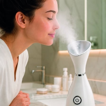 Nano İyonik Cilt Bakım Buhar Makinesi Ptc Isıtma Sistemli