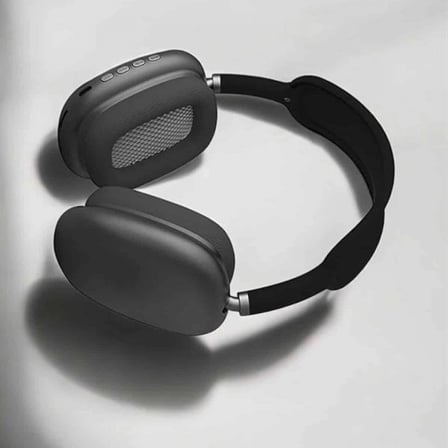 P9 Plus Hi-fi Ses Kalitesi Ayarlanabilir Mikrofonlu Bluetooth Kulaklık Siyah