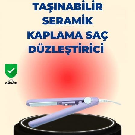 2’si 1 Arada Saç Düzleştirici Ve Bukle Maşası – Düz Ve Kıvırcık Saçlara Uygun Çok Yönlü Kullanım