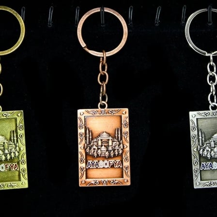 Metal Ayasofya Anahtarlık Alk2204