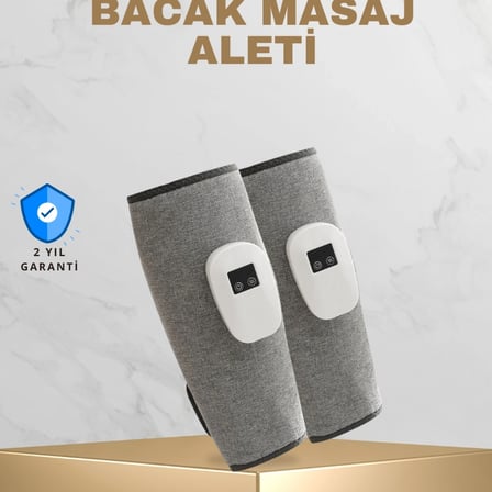 Taşınabilir Şarjlı Baldır Masaj Aleti – 3 Kademeli Isı Ve Basınç Ayarı, Titreşim Fonksiyonlu