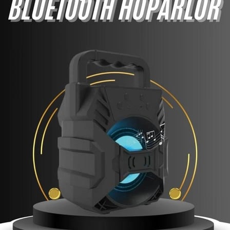 Kablosuz Bluetooth Hoparlör Ses Bombası Rgb Işıklı Taşınabilir Yüksek Ses Kaliteli