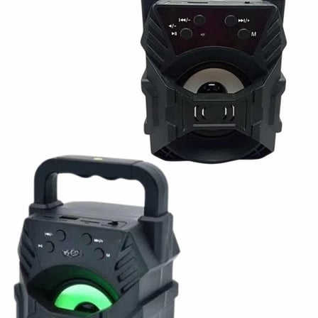 Kablosuz Bluetooth Hoparlör Ses Bombası Rgb Işıklı Taşınabilir Yüksek Ses Kaliteli