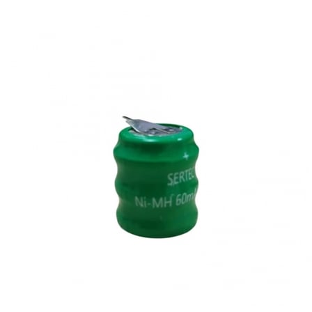 Sertec - 3.6v 3s1p 60 Mah 2 Pin Nı-mh Buton Pil