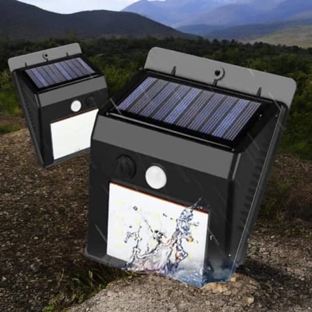 Solar Lamba Giriş, Bahçe Yol Avlu Hareket Sensörlü Led