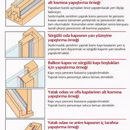 5 Metre Rüzgar Kesici Bant