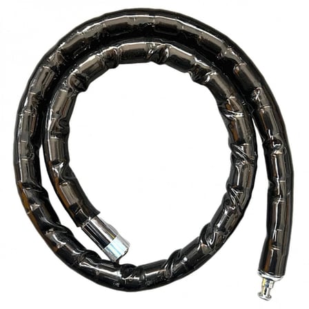 Yuma Ym-752 Motorsiklet Kilidi Anahtarlı Körüklü Siyah ( Boy : 120cm-çap : 22mm )