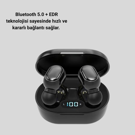 İos Ve Android Uyumlu Bluetooth 5.0 Kulaklık