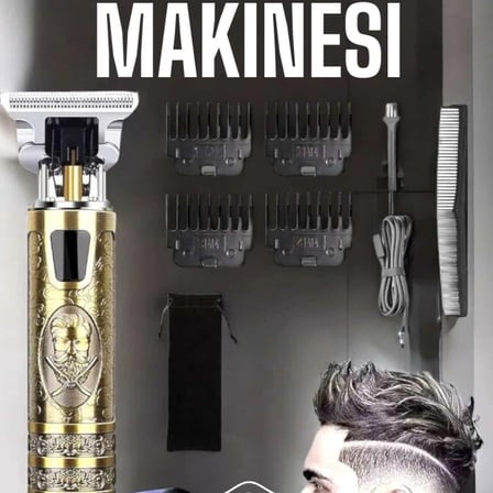 Çizik Tıraş Makinesi Şarjlı Paslanmaz Çelik Bıçaklı Uzun Ömürlü
