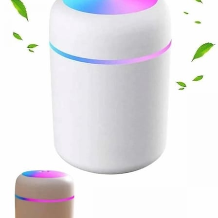 Humidifier Led Işıklı Mini Ortam Oda Kokusu Aromaterapi Buhardanlık