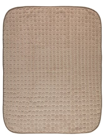 Civil Baby Polyester Kalpli 100x120 cm Bebek Battaniyesi Sütlü Kahve