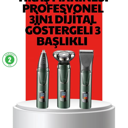 Hassas Bölgeler İçin Çok Fonksiyonlu Tıraş Makinesi