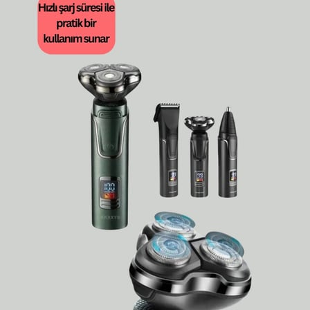 Hassas Bölgeler İçin Çok Fonksiyonlu Tıraş Makinesi