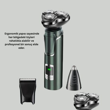 Hassas Bölgeler İçin Çok Fonksiyonlu Tıraş Makinesi