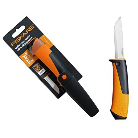 Fiskars 156019 Zanaatkar Bıçağı Bileyli Kılıf