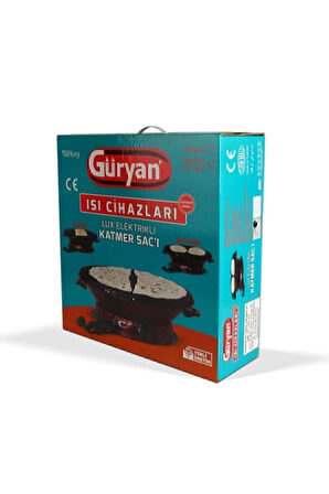 ASVERA - Elektrikli Ekmek Gözleme Katmer Yufka Sacı - Dayanıklı ve Yüksek Kaliteli Sac Yüzey