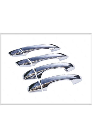 Skoda Superb Krom Kapı Kolu 4 Kapı 2015 Ve Üzeri Uyumlu Paslanmaz Çelik