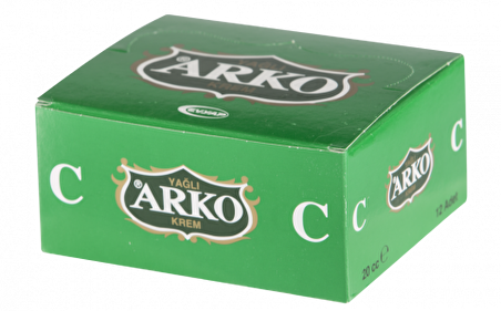 ARKO NATURAL EL VÜCUT BAKIM KREMİ KLASİK 20 CC (12 ADET)