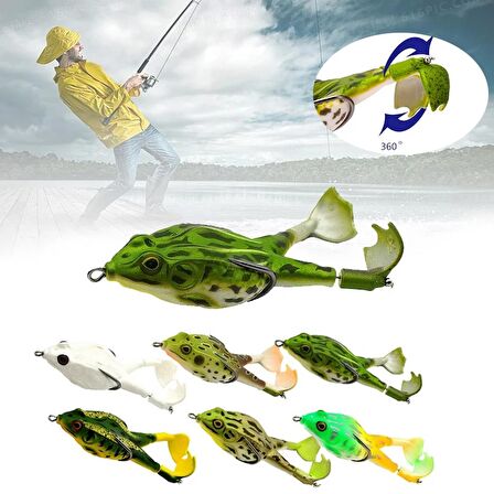 Sahte Kurbağa, Balık Yemi Rapala, Lures Turna Sahte Yem Rapala,ff42