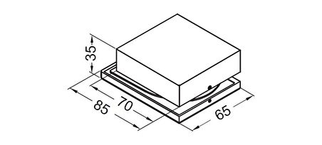 THR-1402K-SSS Thoor Edge Cam Kapı Kilidi Kısa Karşılığı