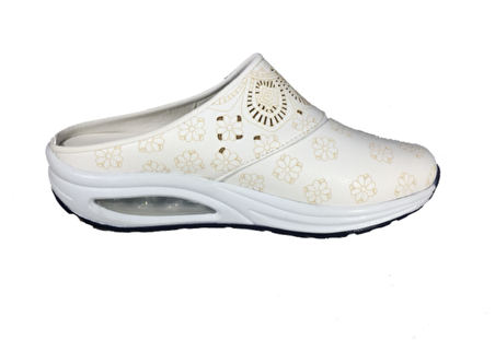 Air Max Taban Tam Ortopedik Spor Sabo Ayakkabı Terlik Spor Sabo Terlik fULL BEYAZ LAZER