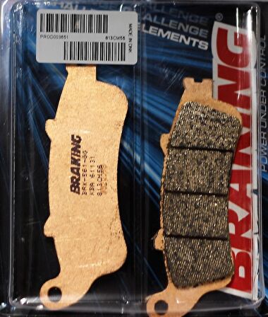 HONDA NTV DEAUVILLE 680 BRAKING ARKA FREN BALATASI 2006 - 2012 813CM56