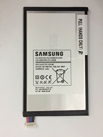 Samsung Galaxy Tab 4 EB-BT330FBE Tablet Batarya Pil