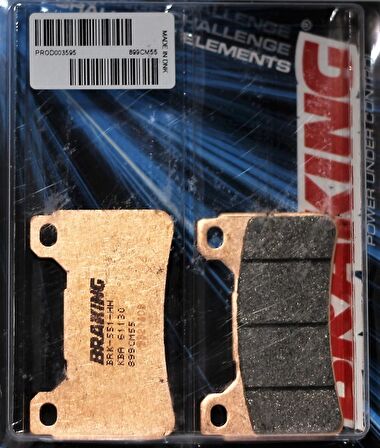 HONDA CBR RR 1000 BRAKING ÖN  FREN BALATASI 2004 - 2017 899CM55