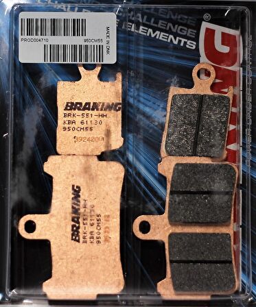 HONDA VFR F DCT 1200 BRAKING ÖN  FREN BALATASI 2010 - 2016 950CM55